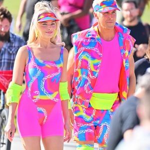 COPY - Margo Robbie & Ryan Gosling Barbie and Ken costume